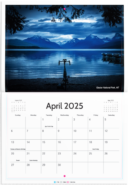 2025 I Love Road Cycling Chris Destefano Wall Calendar