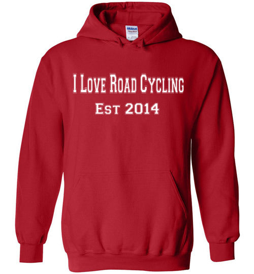 I Love Road Cycling Logo Hoodie